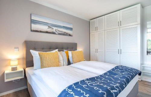 Godewindpark Deluxe-Apartment 2-12 mit eigener e-Ladesäule in der Tiefgarage und XL-Strandkorb am Strand - Foto 37