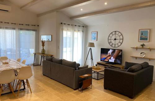 Maison moderne plain-pied 3 chambres jardin préau - Foto 6