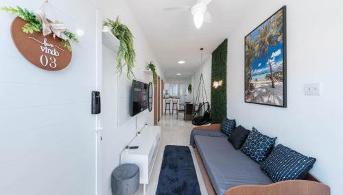 Casa Nova 5 min do Mar com 2 Dormi, Churras e Vaga - Foto 4