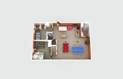 Dog-friendly 6-acre 5BR 3BA home, game room, deck, Wisconsin Dells 10min - Foto 6