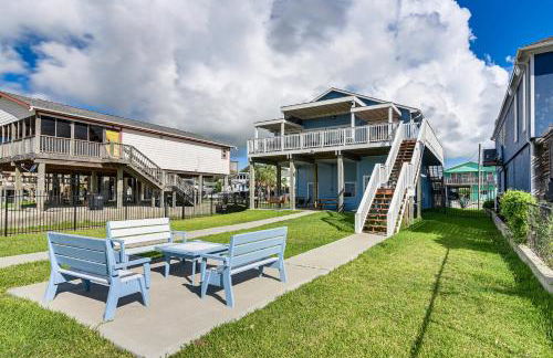 Galveston Bay Views and Pier! San Leon Gulf Getaway - Foto 29