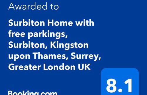 Surbiton Home with free parkings, Surbiton, Kingston upon Thames, Surrey, Greater London UK - Foto 24