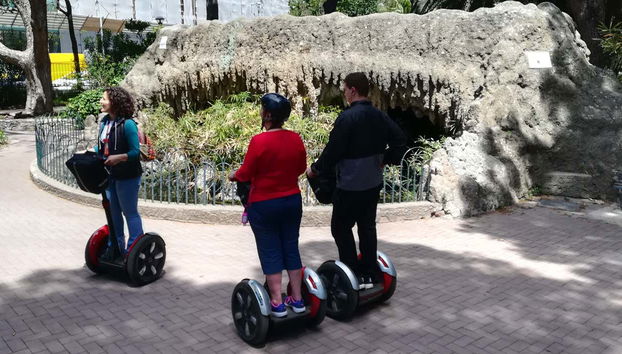 Exploring Messina by segway