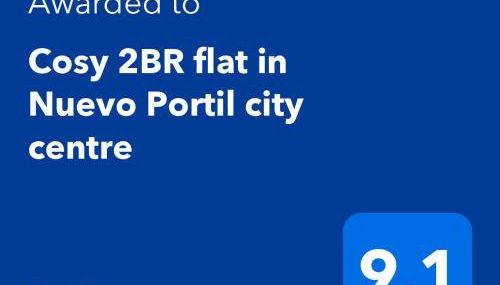 Cosy 2BR flat in Nuevo Portil city centre - Foto 2