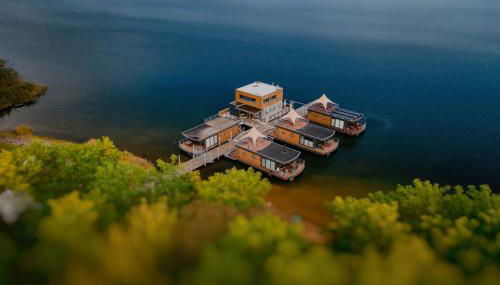 Schwimmende Ferienhäuser auf dem See - Spreewald - Foto 2