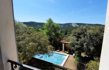 Maison de vacances avec piscine privative, Oustau des Oliviers vue dominante Colorado provençal - Foto 18