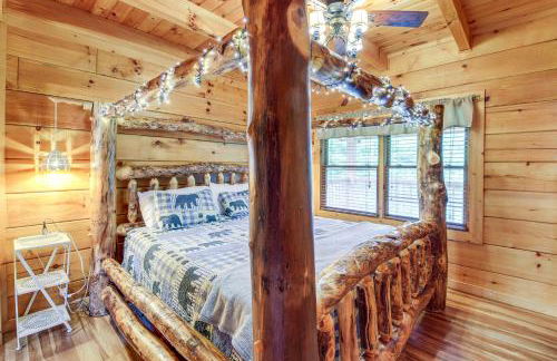 Sevierville Cabin with Wraparound Deck and Lake Access - Foto 12