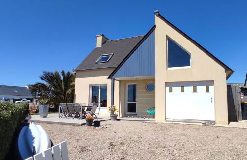 Maison de vacances bord de mer Sibiril Moguériec finistère la villa Léonie - Foto 1