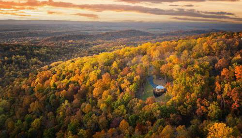 Skyline Yurt: Hot Tub~Wood Stove~WiFi~EVcharger - Foto 3