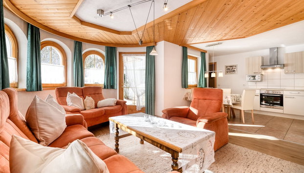 Haus Alvier - 3-zimmer Fewo Rothorn mit Terrasse - Foto 2, Habitación