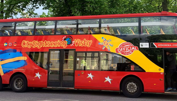 Autobus turistico di Visby