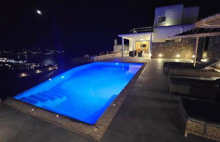 Aether Mykonos 3BR Villa with Serene Port & Town Views - Foto 44
