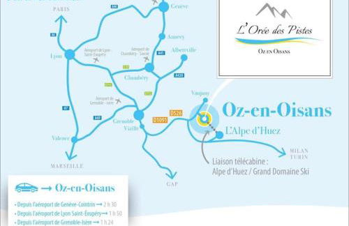 Ski in and ski out in Oz, Alpe d'Huez - Foto 11