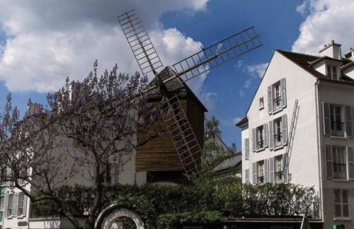 Rare appartement d'architecte en haut de Montmartre - Foto 59