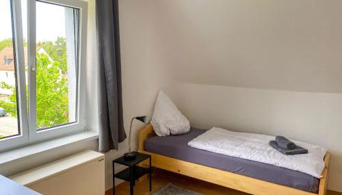 Monteurwohnungen Wiednitz, Einzelbetten, Küche, Parkplatz - Foto 2, towels