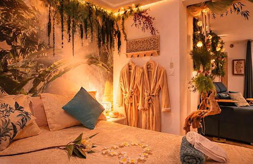 Jungle Spa - Cocon tropical et dépaysant avec balnéo en plein coeur de Pézenas ! - Foto 5