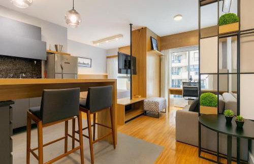 601B Studio LifeSpace, Elegância e Conforto no Batel CWB - Foto 1