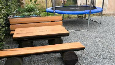 Ferienwohnung am Crisela - Foto 3, Garden, Garden view