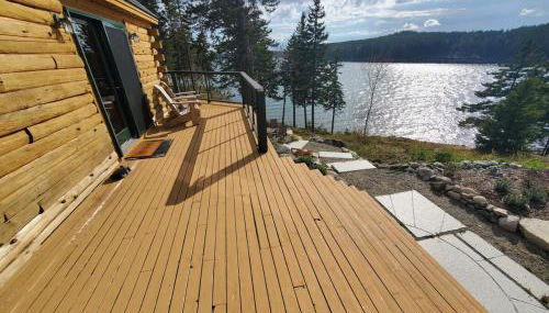 Sunset Cabin by the Sea, Log cabin stunning views - Foto 5