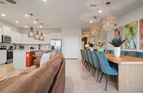 New 10-bedroom Luxury Retreat, Private Pool and Spa, Near Disney and Orlando - Foto 32