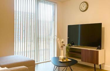 Modern 2bed Apartment in Birmingham City Centre 2 mins from Train Station with Free Parking and WiFi - Foto 12