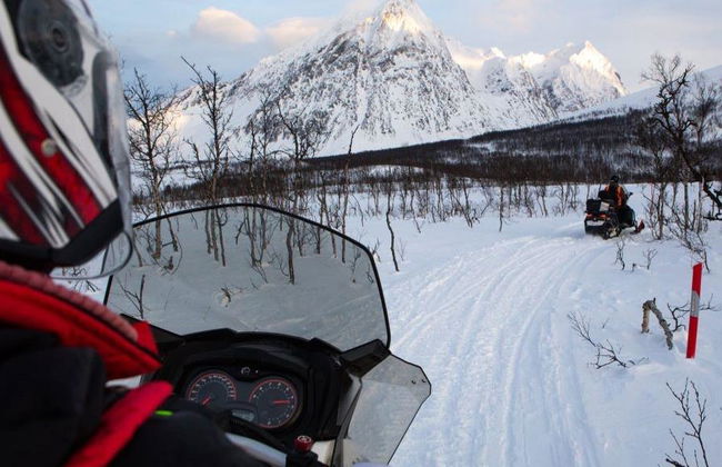 Aventure en motoneige dans les Alpes de Lyngen - Excursion d'une journée - Photo 3