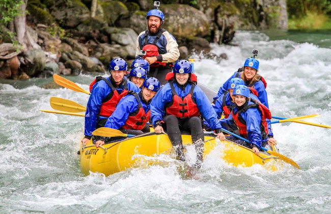Rafting no rio Elaho - Foto 1