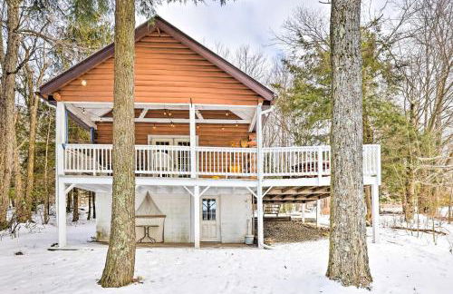 Private Lake Access and Canoes Pennsylvania Cottage - Foto 2