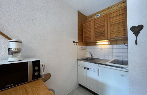 Location Studio 4 pers avec balcon à Plan Peisey - FR-1-757-105 - Foto 3