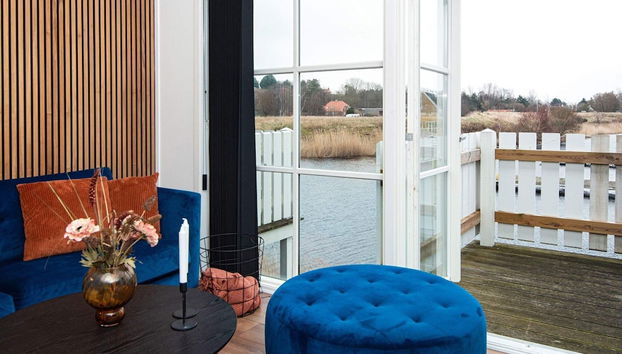 6 Person Holiday Home in Ebeltoft - Foto 5, Zona de estar