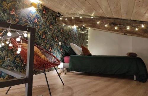 La Cabana Agréable logement avec Jacuzzi/Balnéo - Foto 5