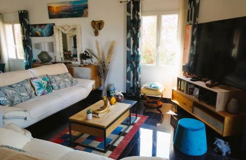 Superbe Villa 5 étoiles Presqu'Île de Giens la Madrague Rita la Villa d'Or vue mer piscine - Foto 19