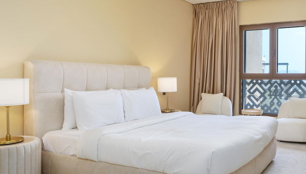 Massive 2 Bedroom with Palm View Balqis - Foto 5, Habitación