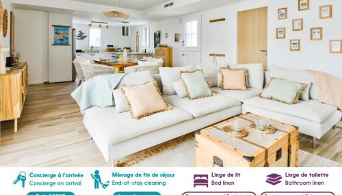 Piscine chauffée - Maison 6 adultes 2 enfants - Foto 2