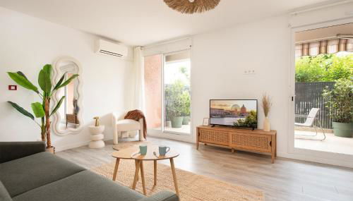 T2 - 1à 4p - Blagnac Aéroport & AIRBUS - Parking privé - Climatisation - Photo 2