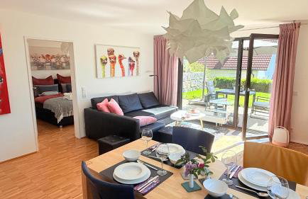 Panorama-Übernachtungen - 4 Sterne DTV - eigene Terrasse mit Garten - Infrarot-Sauna mit Dampfbad - Photo 1