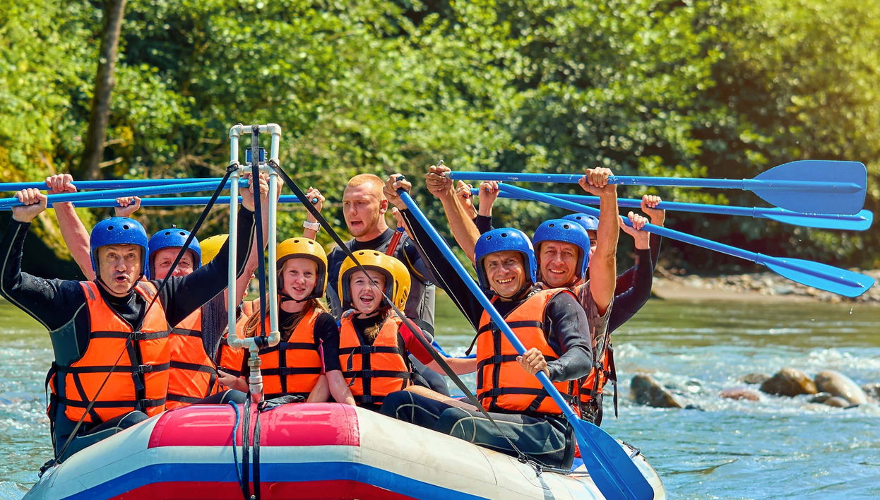 Rafting no rio Lacanjá