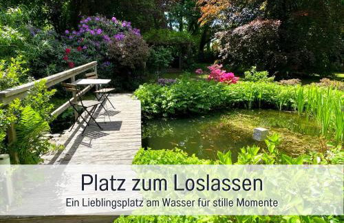 elbe511ferienzuhause im parkähnlichen Garten mit Teich - Foto 6