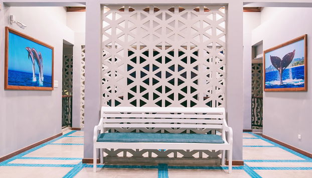 Zona de estar del vestíbulo