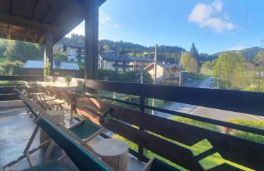 Appartement le StelO Les Gets 6 personnes aux pieds des pistes 2 chambres - Foto 21