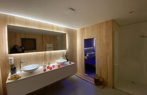 Élégant chalet contemporain - sauna - piscine -10p - Foto 42