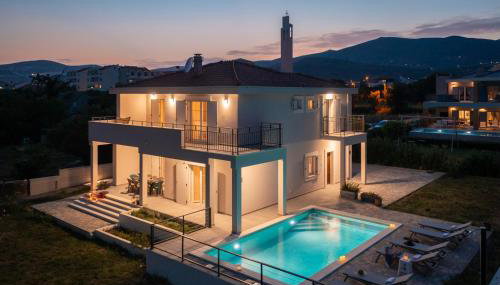 Beachfront villa Pensa private pool, 3-bedroom - Foto 2