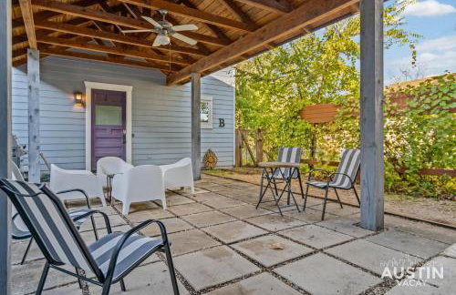 East Austin 2BR 1BA w Patio and Grill, Pet-Friendl Walk to 6th By Austin Vacay - Foto 16