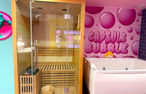 Capsule Bubble Jacuzzi Sauna Switch 2 - Foto 3