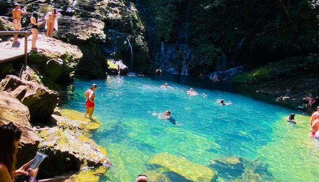 Disfrutaréis de aguas cristalinas