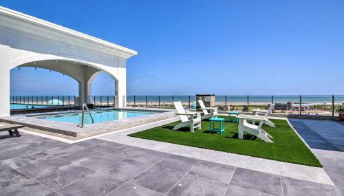 Poolside Fun and Beachfront Views! Galveston Condo - Foto 2