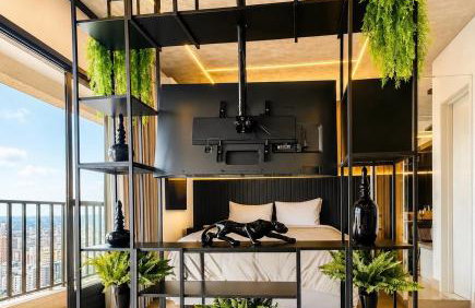 Lindo flat em prédio luxuoso - Excelente localização - Foto 3
