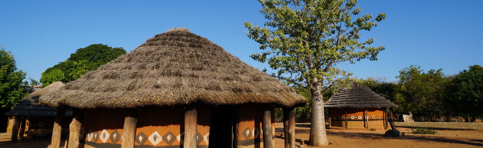 Visite d'un village traditionnel du Zimbabwe