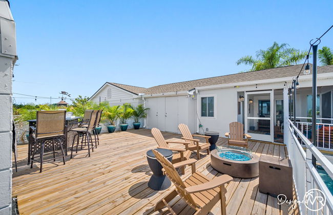 Chic 8BR with Heated Pool & Waterview - Photo 49