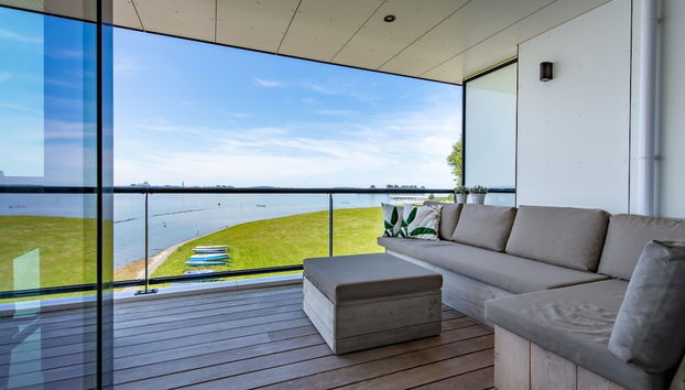 Apartment in Veere With Lake Views & Marina - Foto 5, Balcón